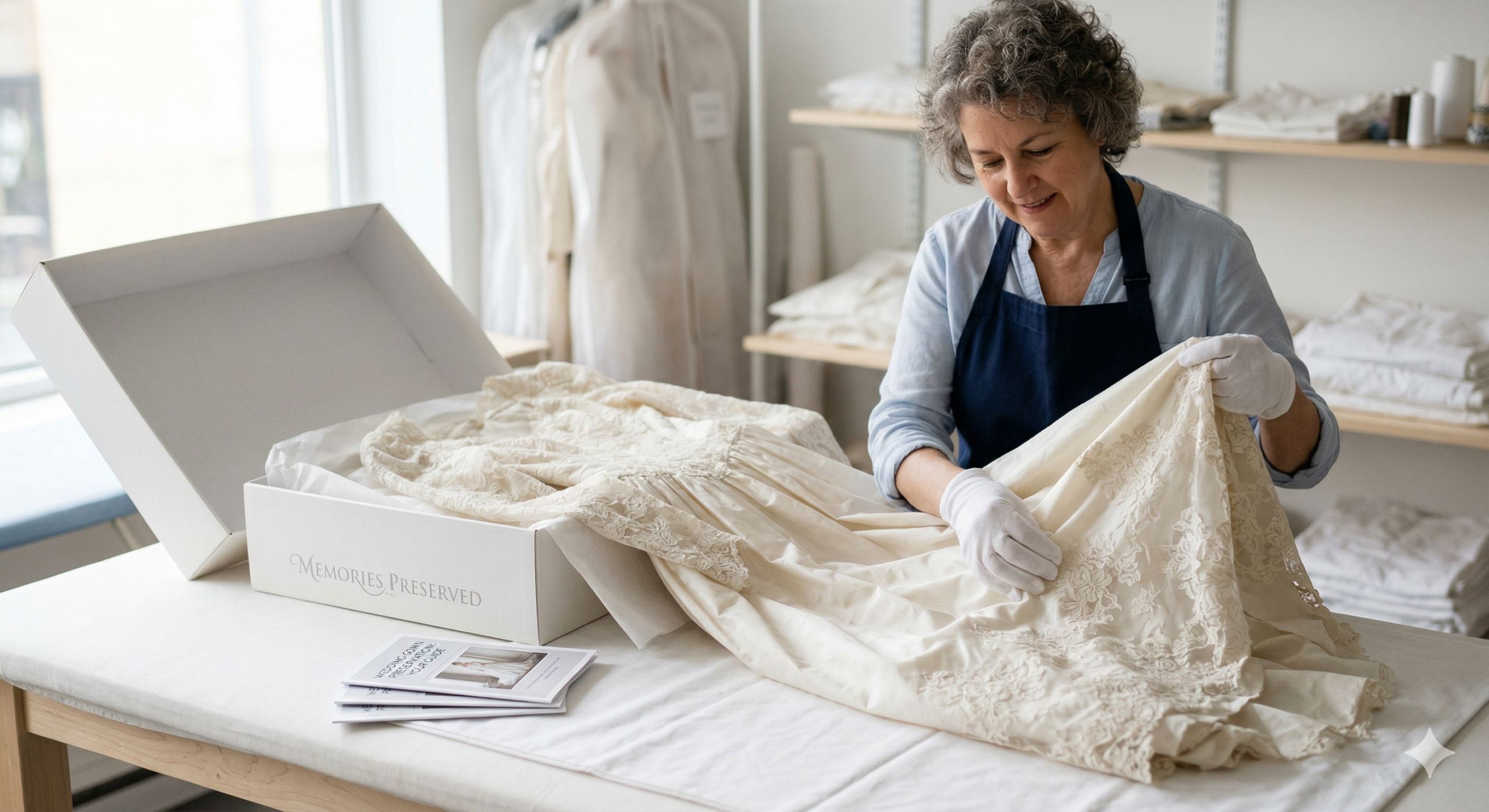 Preserving the Memory: What to Look for in Wedding Gown Dry Cleaning and Preservation