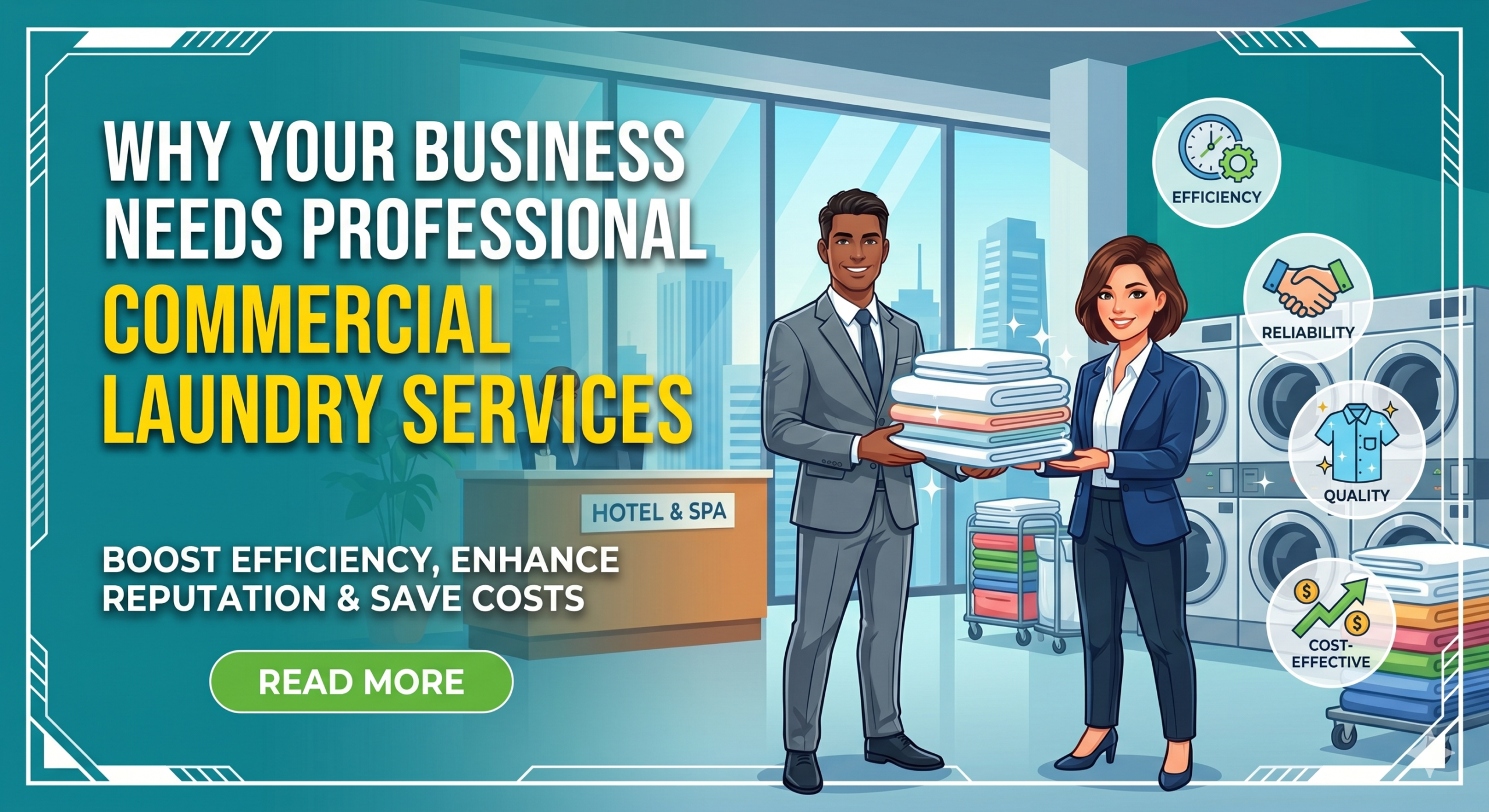 Why Your Business Needs Professional Commercial Laundry Services